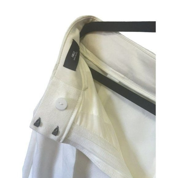 EXPRESS Light Beiges Women’s Pants Ankle Super HighRise Belted Size 4 NWT - Picture 11 of 16